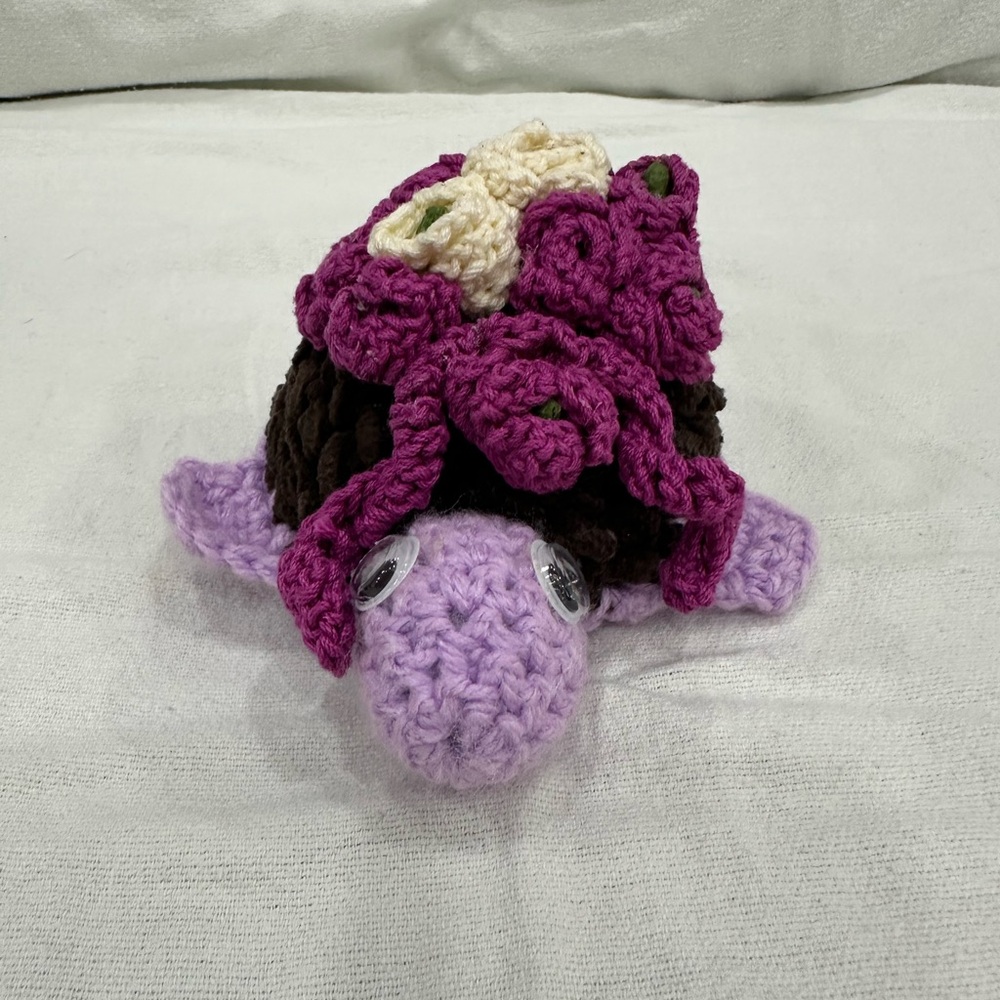 Handmade Crochet Turtle Plush